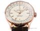 Swiss Replica Breitling new Navitimer 41 Automatic Brown Alligator leather Watch (2)_th.jpg